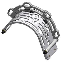 BLOWER BELT GUARD W/STARTER MOUNT,SUIT STD ROOTS AND PSI RCD - 103507-0004