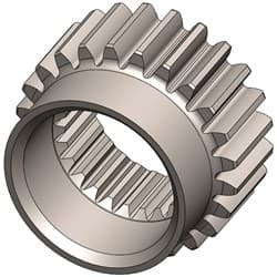 SPLINED CRANK GEAR HEMI - RCD   RCD - 250521-12
