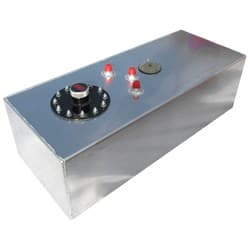 STREET ROD ALUMINUM 15GAL CELL NATURAL. 0-90 OHMS 30Lx12Wx9H