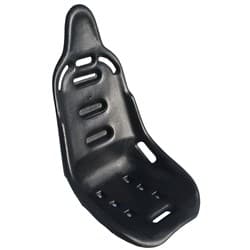 RCI HI-BACK SEAT BLACK POLY 20W X 33T RCI - 8000S