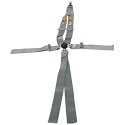 RCI 3 PLATINUM HARNESS 5 POINT PULL DOWN, GREY, CAM LOCK RCI - 9211CPL