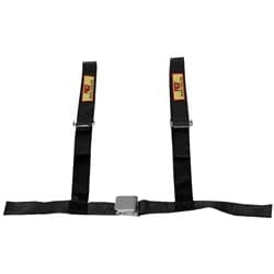 STREET STYLE BELTS 2" 4 POINT BUCKLE, BLACK ***NOTES*** RCI - 9450D