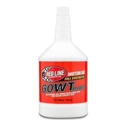 REDLINE RACE OIL 60WT / 20W60 1 QUART / 946ML REDLINE OIL / 10604