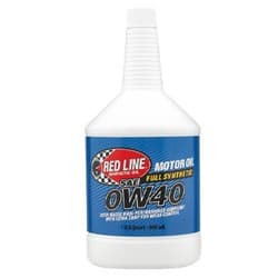 REDLINE MOTOR OIL 0W40 1 QUART / 946ML REDLINE OIL / 11104