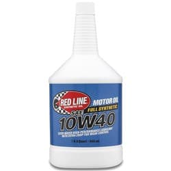 REDLINE MOTOR OIL 10W40 1 QUART / 946ML REDLINE OIL /  11404