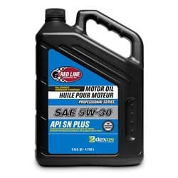 PROFESSIONAL SERIES 5W30 5 QUART / 4.73L, DEXOS1-G2 REDLINE OIL / 12205