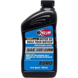 PROFESSIONAL SERIES 5W30TD EUR 1 QUART / 946ml REDLINE - 12224