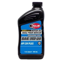 PROFESSIONAL SERIES 5W20 1 QUART / 946ml REDLINE OIL / 12814