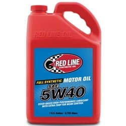 REDLINE MOTOR OIL 5W40 1 GALLON / 3.78L REDLINE OIL / 15405