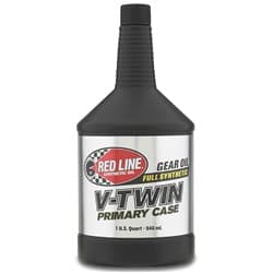 REDLINE V-TWIN PRIMARY CASE OIL, 1 QUART / 946ML REDLINE OIL / 42904