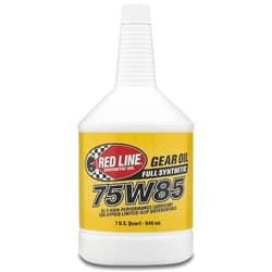 REDLINE GL-5 75W85 GEAR OIL 1 QUART / 946ML REDLINE OIL / 50104