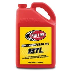 REDLINE MTL GL-4 70W80 GEAR OIL, 1 GALLON / 3.78L REDLINE OIL / 50205