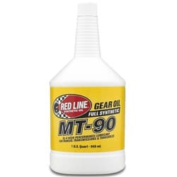 REDLINE MT-90 GL-4 75W90 GEAR OIL, 1 QUART / 946ML REDLINE OIL / 50304