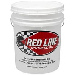 REDLINE MT-90 GL-4 75W90 GEAR OIL, 5 GALLON / 18.9L REDLINE OIL / 50306