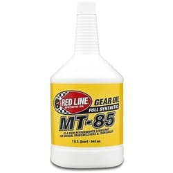 REDLINE MT-85 GL-4 GEAR OIL 75W85, 1 QUART / 946ML REDLINE OIL / 50504