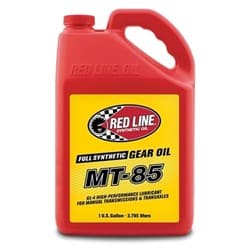 REDLINE MT-85 GL-4 GEAR OIL 75W85, 1 GALLON / 3.78L REDLINE OIL / 50505