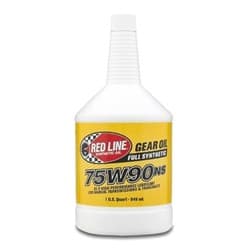 REDLINE 75W90 GL-5 NON-SLIP GEAR OIL, 1 QUART / 946ML REDLINE OIL / 58304