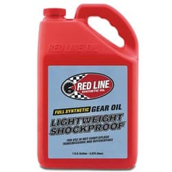 REDLINE LIGHTWEIGHT SHOCKPROOF GEAR OIL, 1 GALLON / 3.78L REDLINE OIL / 58405