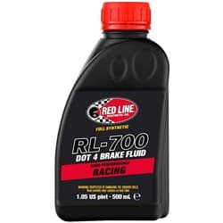 REDLINE RL-700 DOT 4 SYNTHETIC BRAKE FLUID, 16OZ / 473ML REDLINE OIL / 90405