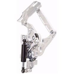 1957 CHEVY BONNET HINGE KIT BILLET AIRFRAME NATURAL  STEEL RING BROTHERS / 1092NS