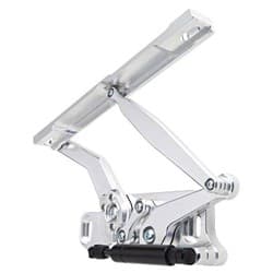 BILLET BONNET HINGE KIT SOLID 1967 - 1969 CAMARO/FIREBIRD RING BROTHERS / 20679-1031NS