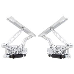 BILLET BONNET HINGE KIT 1967 68 69 CAMARO/FIREBIRD AIRFRAME RING BROTHERS / 20679-1032NS
