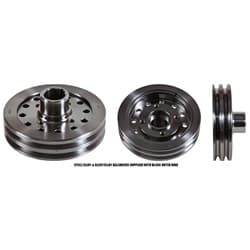 FORD FALCON XF ON 6 CYL BALANCER STEEL/ALLOY 4 BOLT FACE ROMAC 0222SA