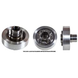 SB FORD 302 351W HO NEUTRAL INT BLOWER BALANCER 4 BOLT STEEL/ALLOY ROMAC 0240SA/B