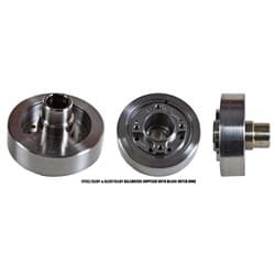SB FORD 302 351W HO 28oz BAL BALANCER 4 BOLT STEP FACE SBF STEEL/ALLOY ROMAC 0241SA/28