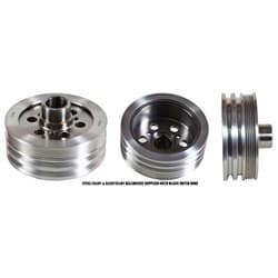 FORD FALCON EA 6 CYL NEUTRAL BALANCER TWIN V & 5 GROOVE STEEL/ALLOY ROMAC 0248SA