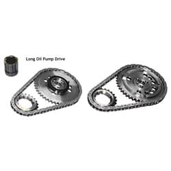 LS7 3 BOLT SR TIMING CHAIN SET MULTI TRIGGER, LONG OIL DRIVE ROLLMASTER CS10010