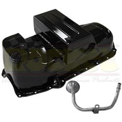 HOLDEN HK HT HG SBC OIL PAN 1-PCE REAR SEAL RH DIPSTICK RUSSELL - RP2203-1