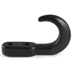 STEEL TOW HOOK - BLACK 10,000 CAPACITY RPC - R0100