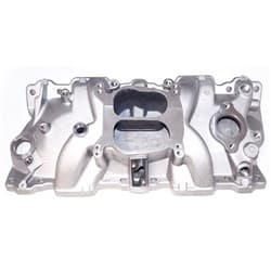 DUAL PLANE MANIFOLD SB CHEV SATIN FINISH RPC - R1102