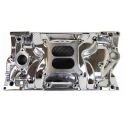 SBC DUAL PLANE MANIFOLD VORTEC POLISHED FINISH POL