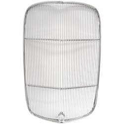 STAINLESS STEEL 32 FORD GRILLE INSERT WITH CRANK HOLE RPC - R1133
