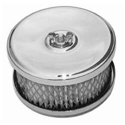 4 x 2-7/8 AIR CLEANER SET CHROME STUD AND WING NUT INC RPC - R2170