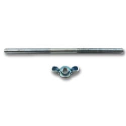 1/4-20x5" LONG STUD WITH WING NUT CARBY & AIR CLEANER STUD RPC - R2175