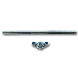 1/4-20 x9 LONG STUD W/WING NUT SUIT STEEL AIR CLEANER CARBY RPC - R2178Y