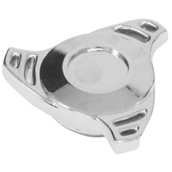 AIR CLEANER WING NUT KNOCKOFF CHROME STEEL 1/4" THREAD RPC - R2184