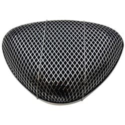 SUPER FLOW FOAM AIR CLEANER 5-1/8" CHROME TRIANGLE MESH RPC - R2196