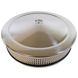 6-3/8 X 2-1/2 AIR CLEANER SET CHROME STUD AND WING NUT INC RPC - R2292