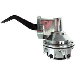 MECHANICAL FUEL PUMP, 289 302 351W CHROME, 80GPH, 1/4" NPT IN/OUT RPC - R2304C