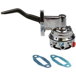 MECHANICAL FUEL PUMP, 302 351C CHROME, 80GPH, 1/4" NPT IN/OUT RPC - R2306C
