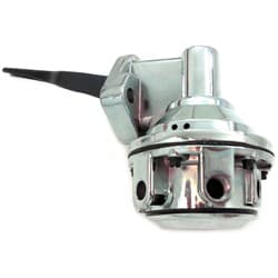 MECHANICAL FUEL PUMP, BBF FORD CHROME, 80GPH, 1/4" NPT IN/OUT RPC - R2307C