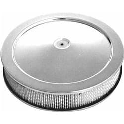 14x3" DOMINATOR AIR CLEANER CHROME, PAPER ELEMENT, 7-5/16" RPC - R2395