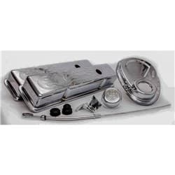 SB CHEV ENGINE DRESS UP KIT FLAMED **NOTES** SHORT COVERS RPC - R3033