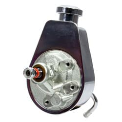 CHROME GM POWER STEERING PUMP FITS EARLY & LATE KEYWAY SHAFT RPC - R3913