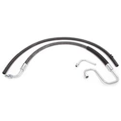 CHROME POWER STEER HOSE LINE KIT SUIT GM EARLY & LATE RPC - R3914