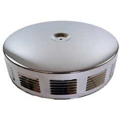 14 LOUVERED STYLE AIR CLEANER CHROME STEEL FITS 5 1/8 NECK RPC - R4196